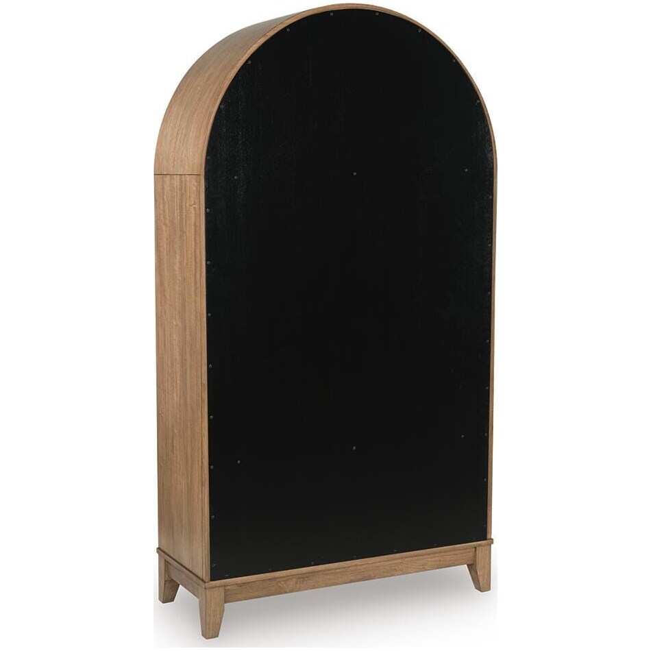 natural black wall units   