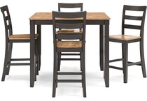 natural brown pub tables bars and stools   