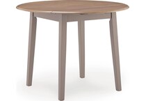 natural gray dinettes   