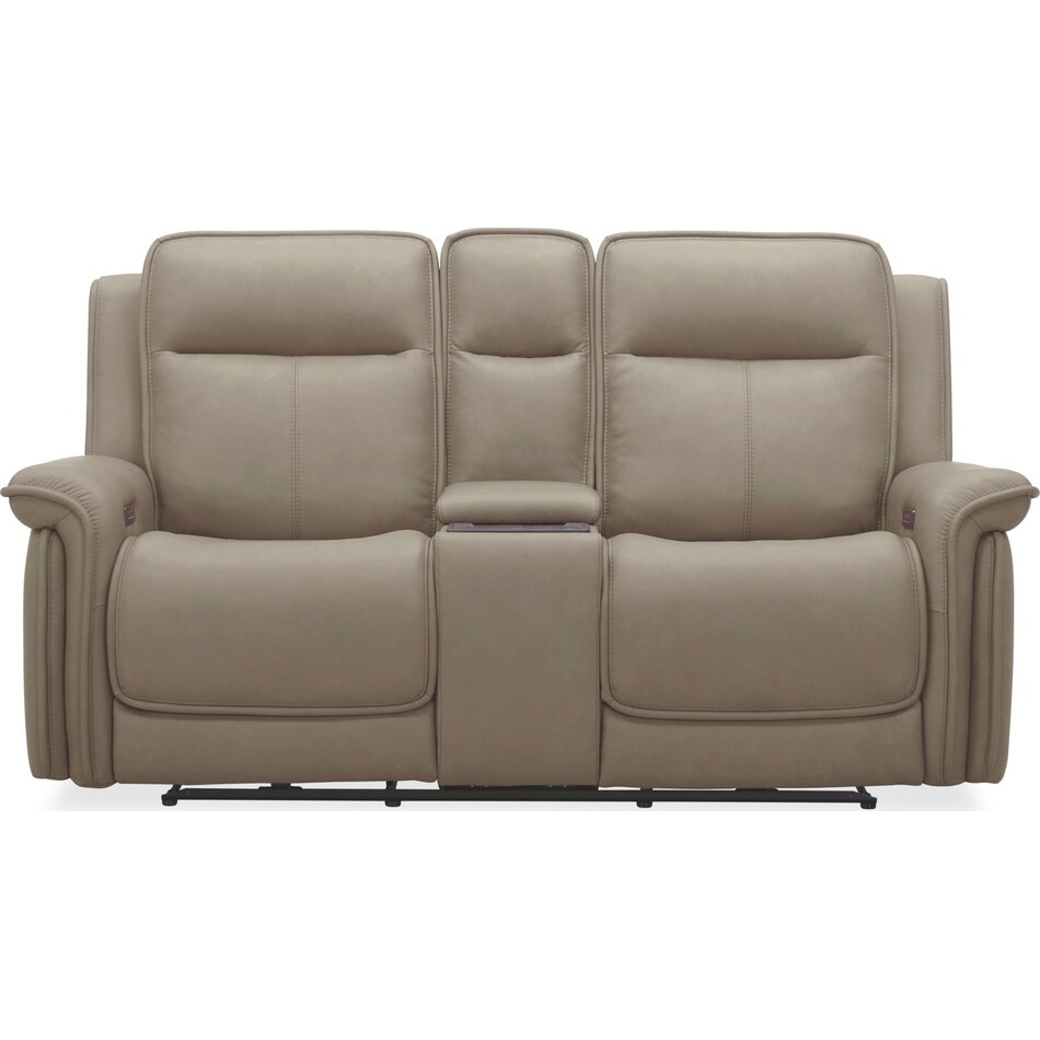 neutral leather upholstery   
