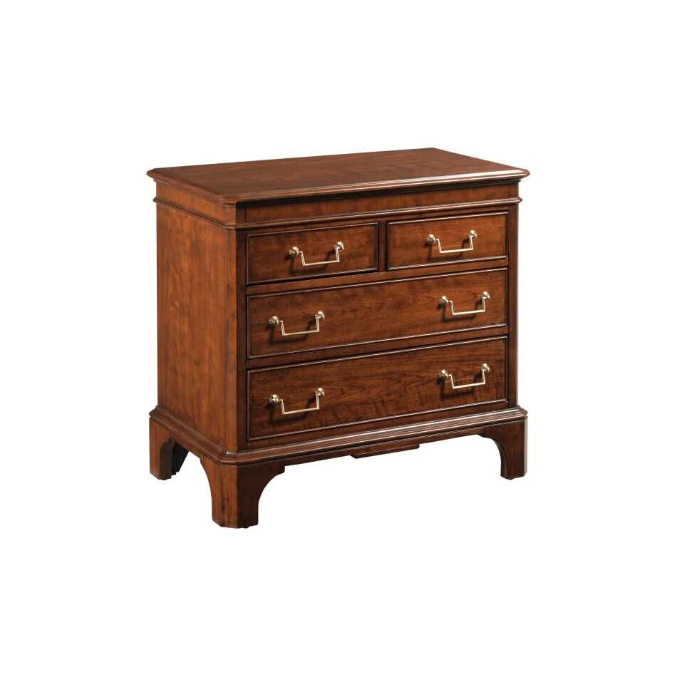 new classic medium stain bedroom   