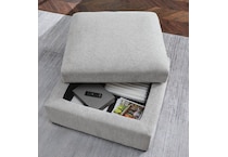 nickel fabric sectional   