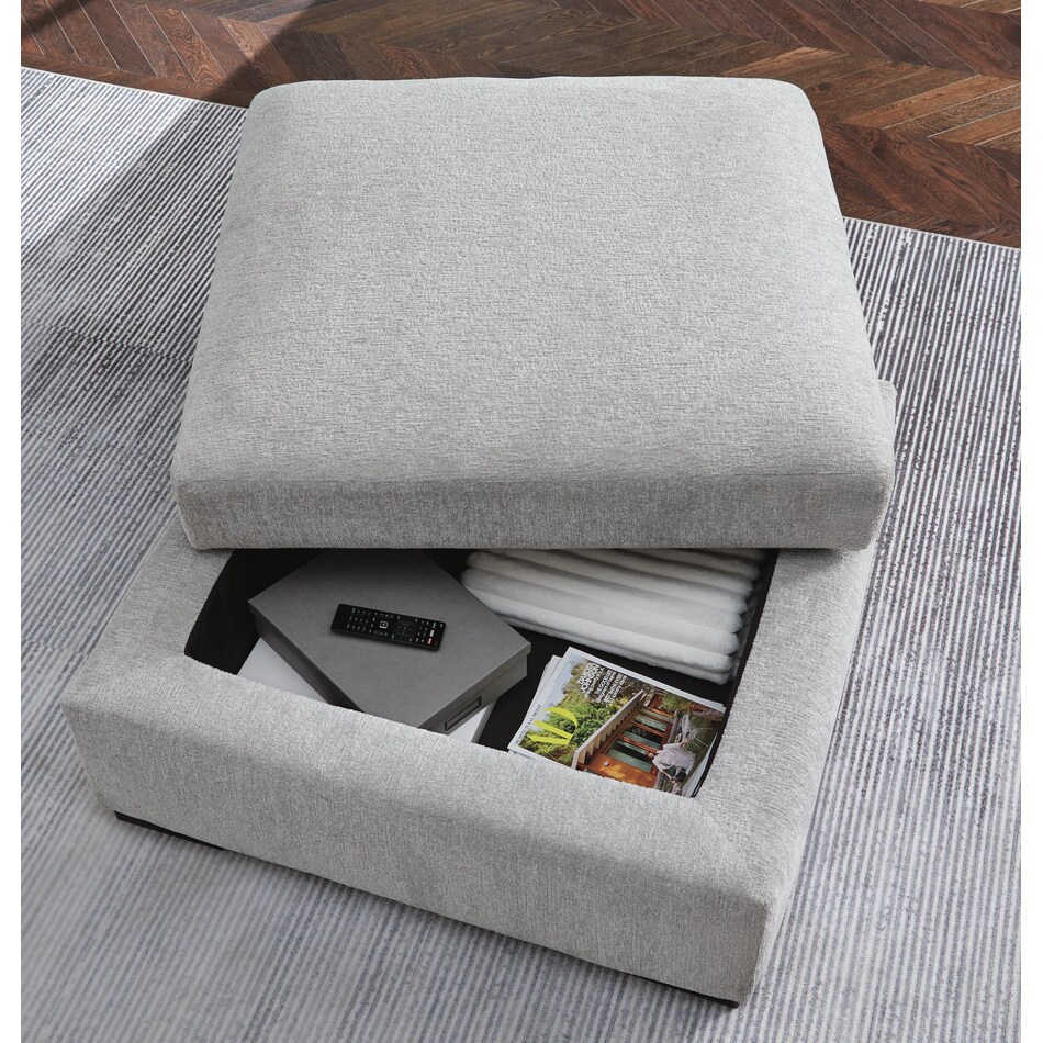 nickel fabric sectional   