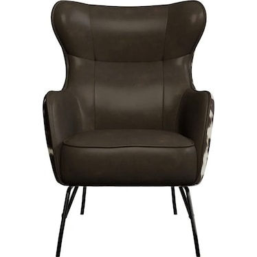 Accent Chair - Brown / Cow Print