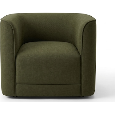 Whirlaway Swivel Accent Chair - Olive
