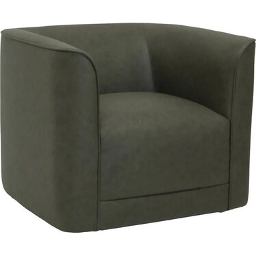 Whirlaway Swivel Accent Chair - Olive