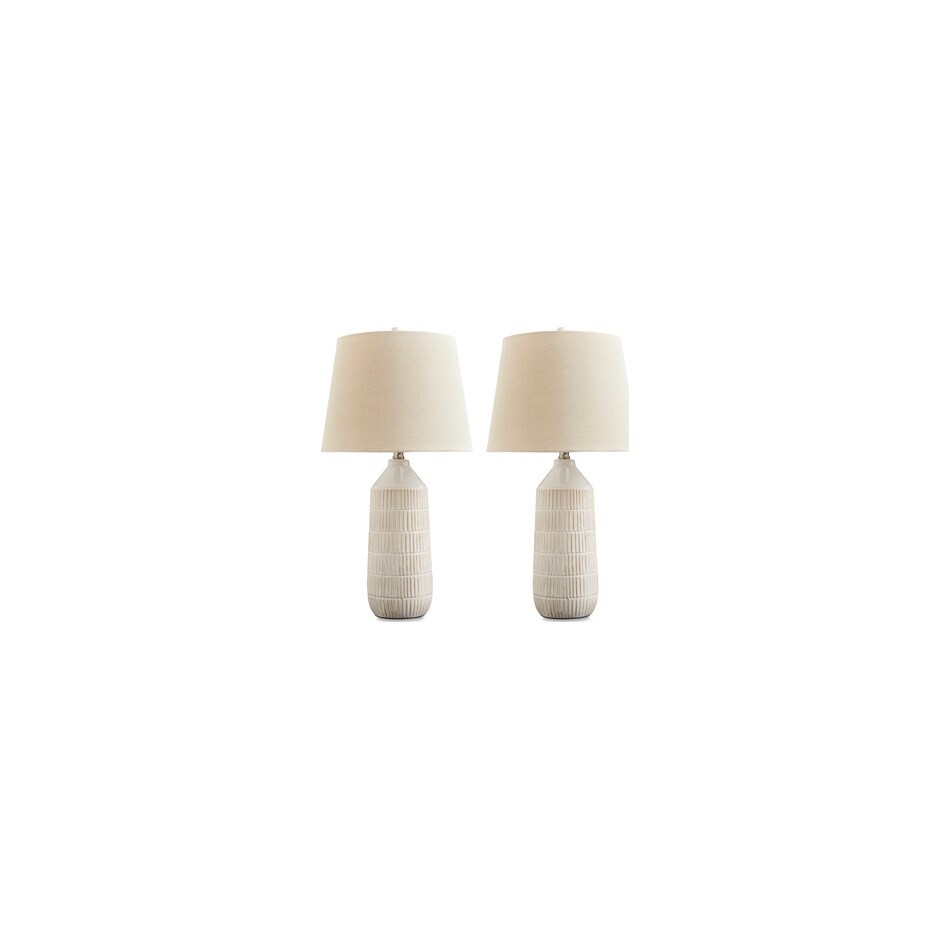 off white lamps   