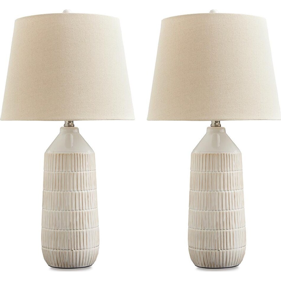 off white lamps   
