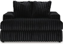 onyx fabric matching chairs   
