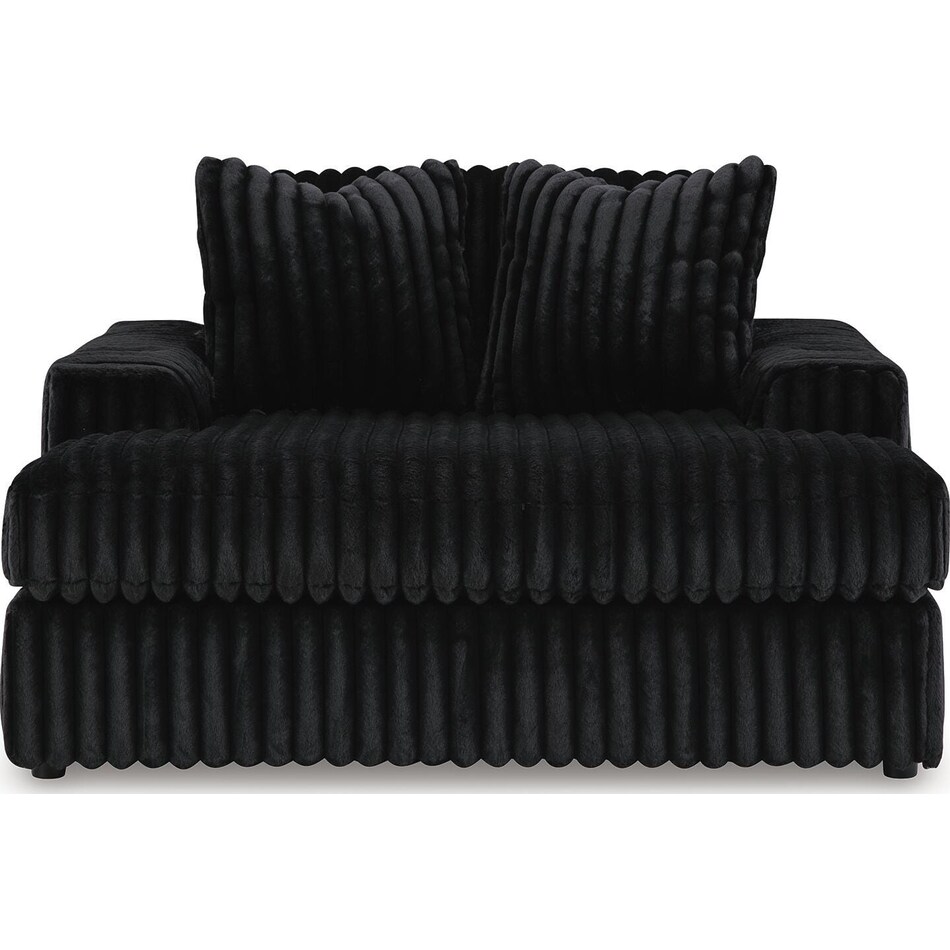 onyx fabric matching chairs   