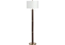 other switch color: brass lighting shade interior color: white lighting shade exterior color: white lamps   