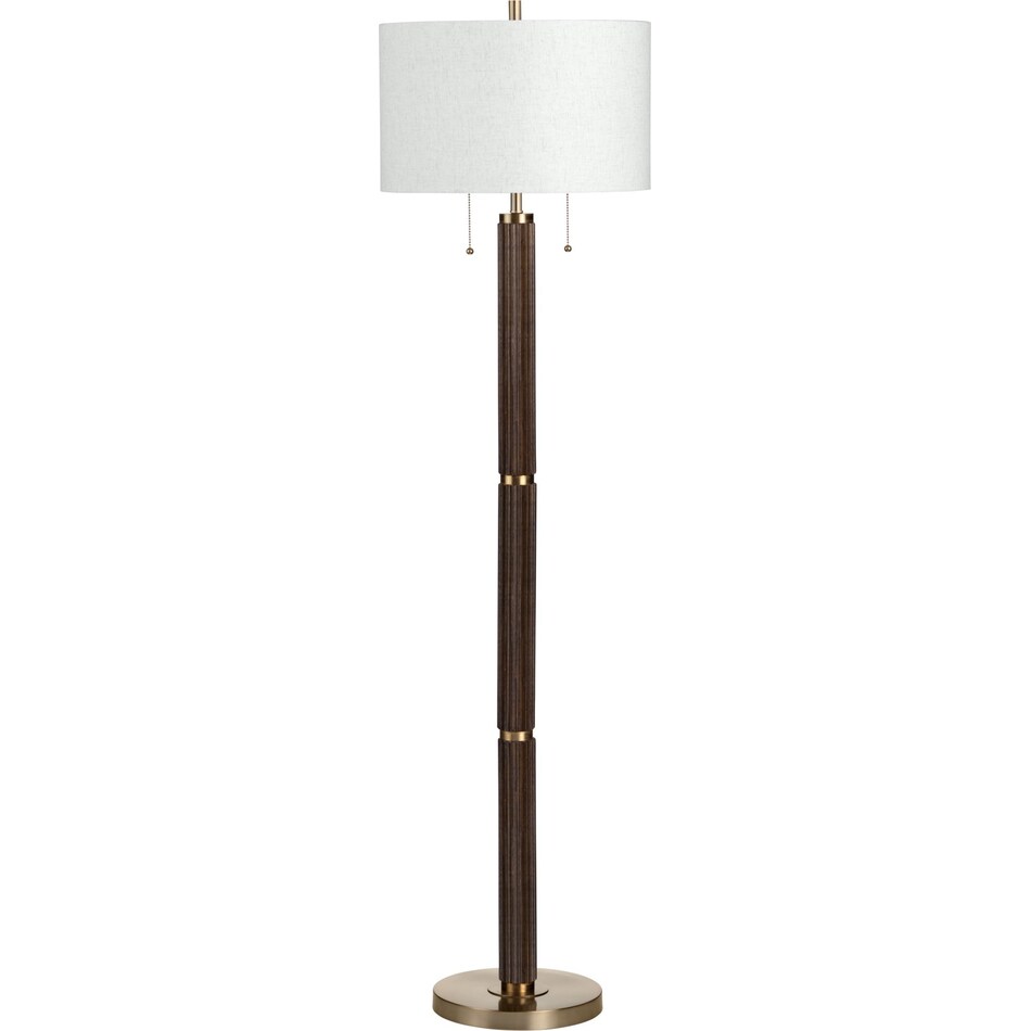 other switch color: brass lighting shade interior color: white lighting shade exterior color: white lamps   