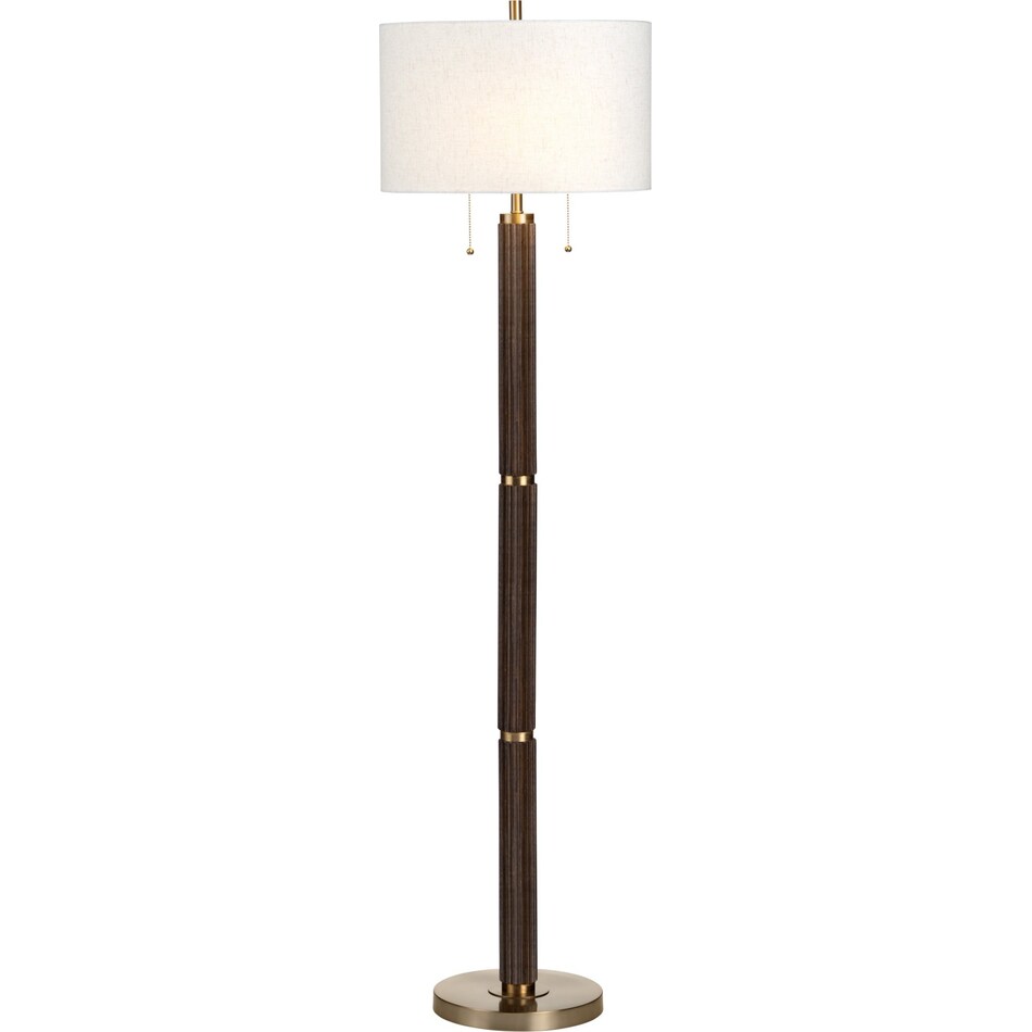other switch color: brass lighting shade interior color: white lighting shade exterior color: white lamps   