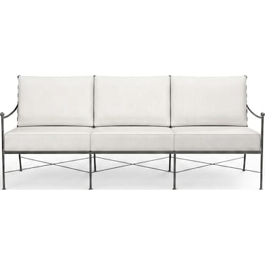 Outdoor Wrought Iron Sofa