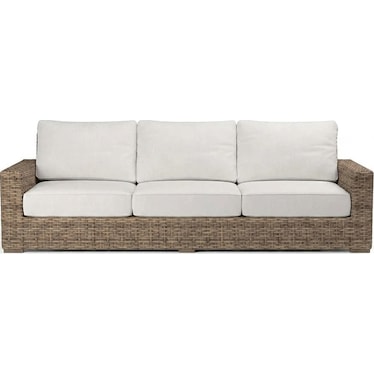 Outdoor Wicker Sofa