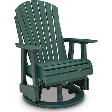 Shell Beach Outdoor Swivel Glider Chair