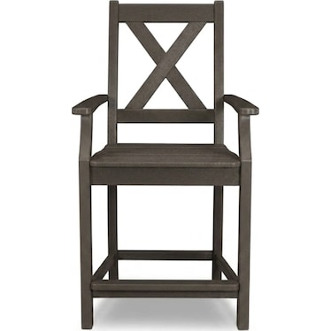 Braxton Counter Arm Chair