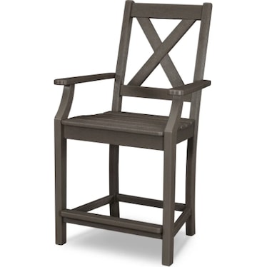 Braxton Counter Arm Chair