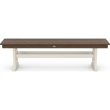 65" Outdoor Dining Bench