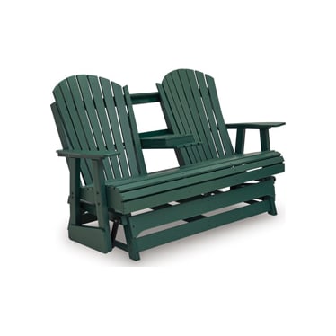 Shell Beach Outdoor Loveseat Glider
