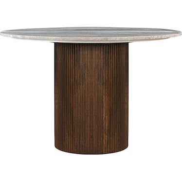 Pedestal Round Dining Table