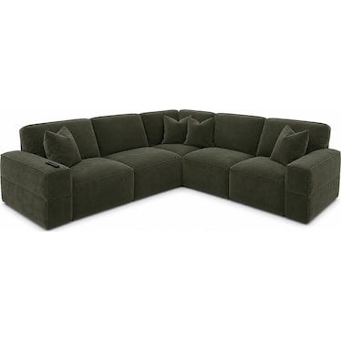 5 Piece Power Reclining Sectional