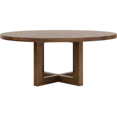 Driftwood 72in Round Dining Table