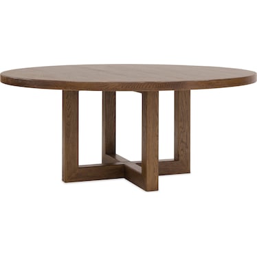 Driftwood 72in Round Dining Table