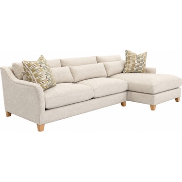 Fabric Sofa With Chaise
