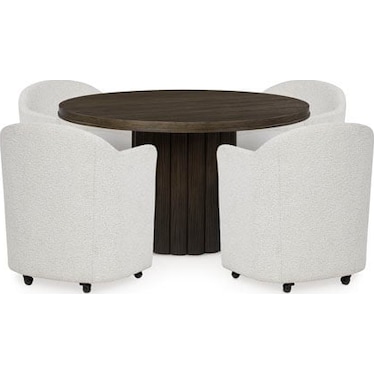 Radkin Dining Table and 4 Chairs
