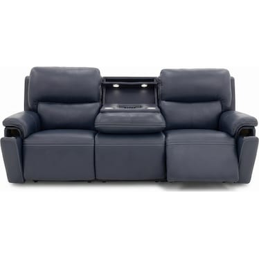 Leather Power Reclining Sofa