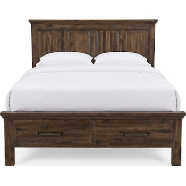 Hill Crest King Storage Bed