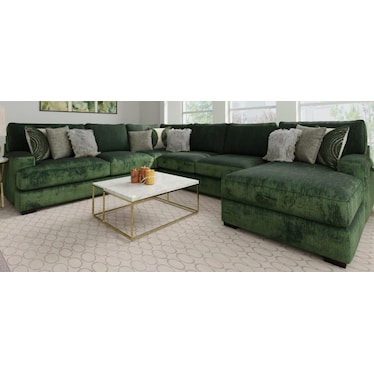3-Piece Sectional w/ USB Ports