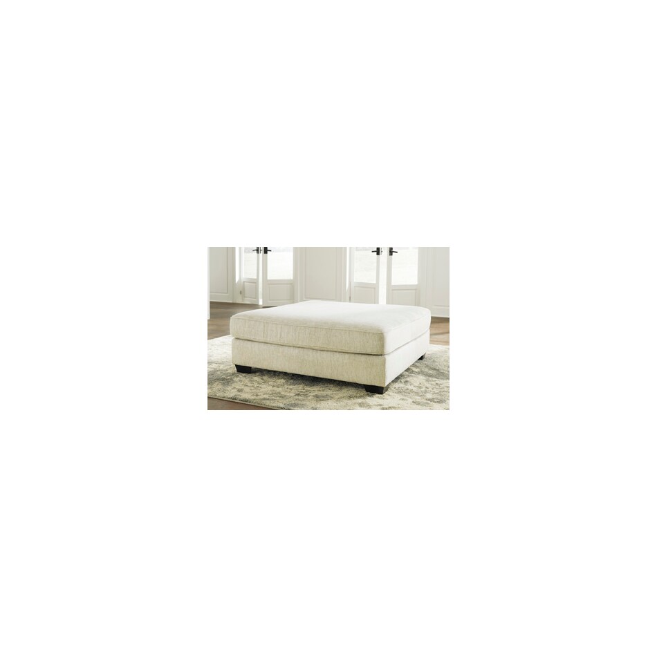 parchment fabric sectional   