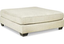 parchment fabric sectional   