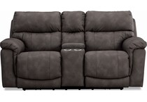 pewter fabric living room groups   