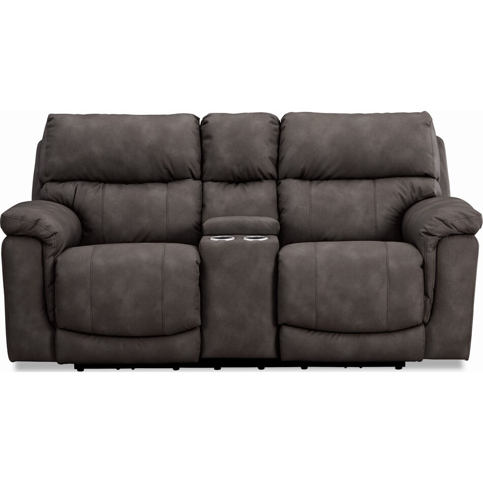 pewter fabric living room groups   
