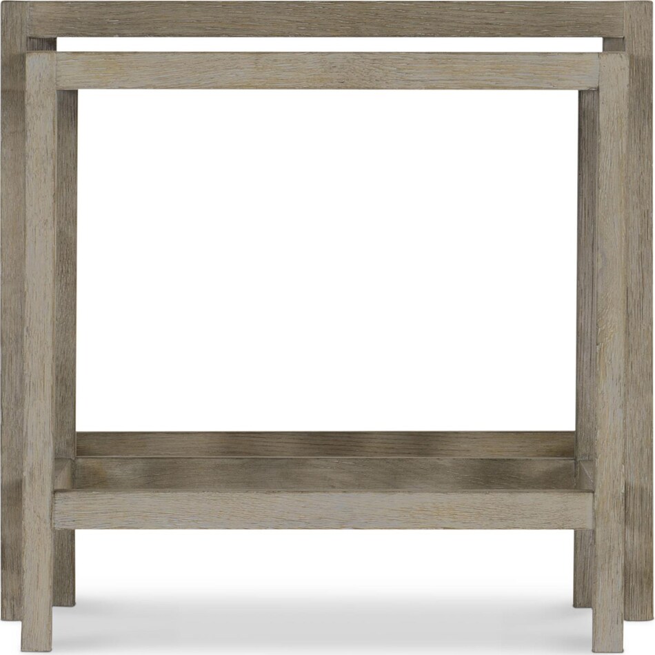 pewter occasional tables   