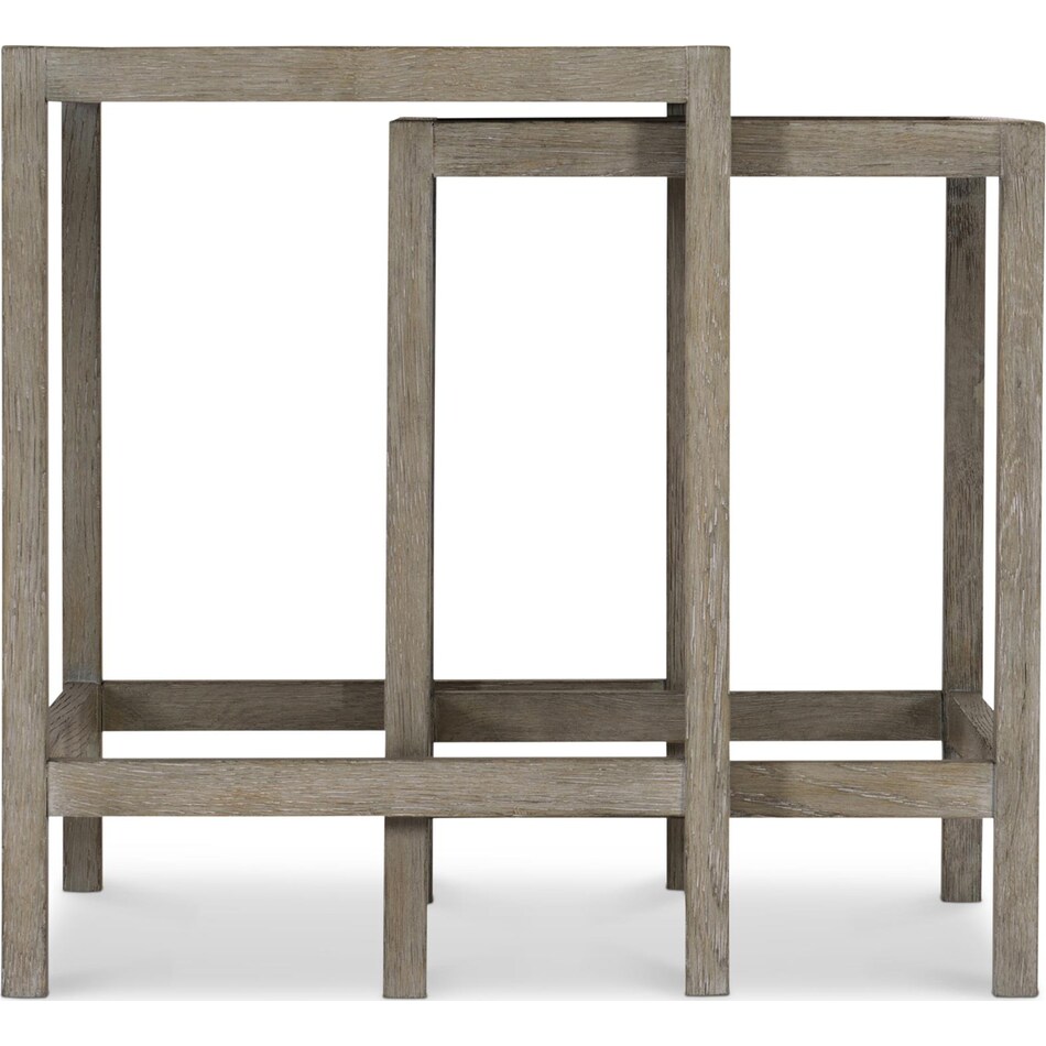 pewter occasional tables   
