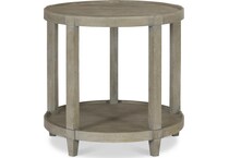 pewter occasional tables   