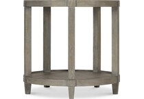 pewter occasional tables   