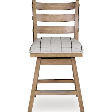 Ridgester Counter Height Swivel Barstool