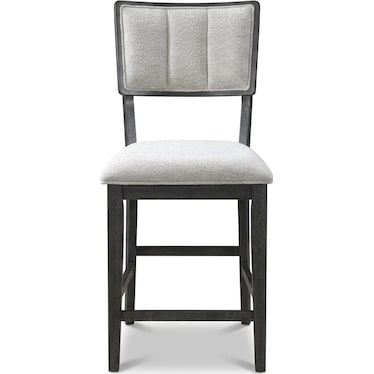 Cline Counter Height Chair - Light Grey