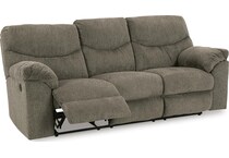 putty fabric living room groups   
