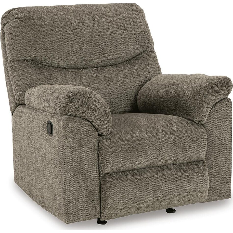putty fabric recliners   