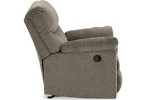 putty fabric recliners   