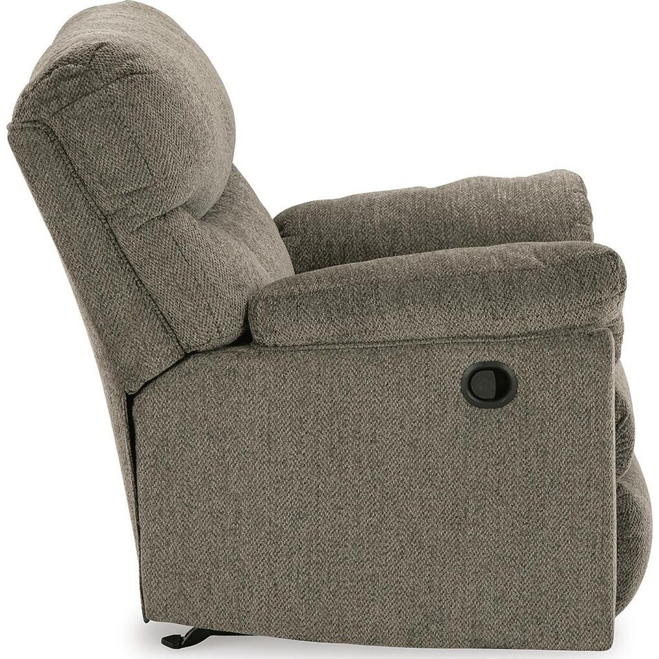putty fabric recliners   