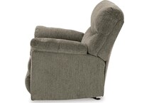 putty fabric recliners   