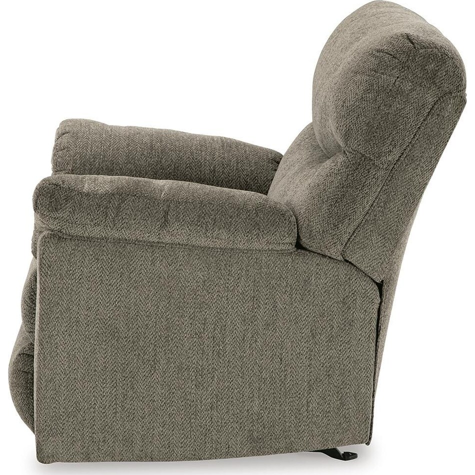 putty fabric recliners   
