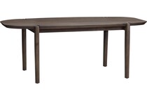 rich brown natural wood grain dinettes   